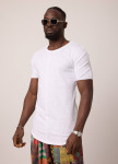 Стильна дизайнерська футболка білого кольору MFStore Изображение Стильна дизайнерська футболка білого кольору MFStore