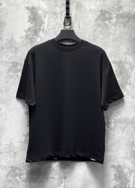 Футболка базова оверсайз чорна MFStore Изображение Футболка базова оверсайз чорна MFStore