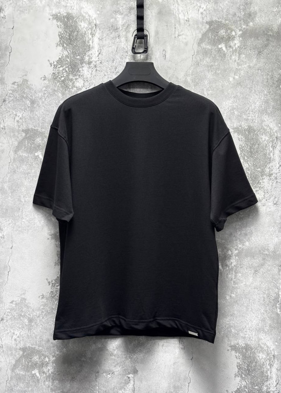 Футболка базова оверсайз чорна MFStore Изображение Футболка базова оверсайз чорна MFStore