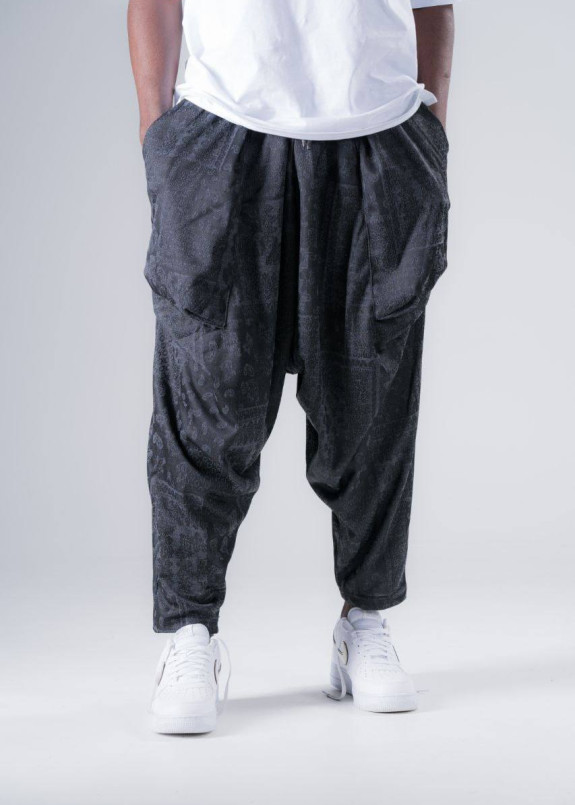 Штани вільного крою галіфе сірі MFStore Изображение Штани вільного крою галіфе сірі MFStore