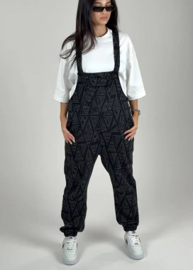 Стильний унісекс комбінезон бавовняний з малюнками MFStore Изображение Стильний унісекс комбінезон бавовняний з малюнками MFStore