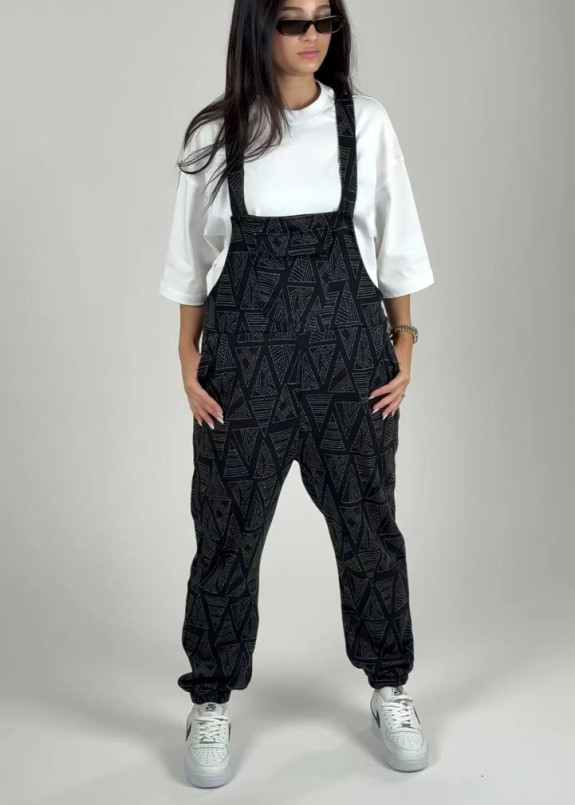 Стильний унісекс комбінезон бавовняний з малюнками MFStore Изображение Стильний унісекс комбінезон бавовняний з малюнками MFStore