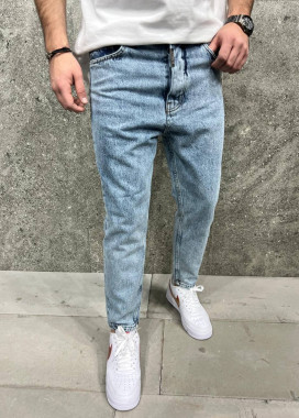 Джинси mom чоловічі блакитні MFStore Изображение Джинси mom чоловічі блакитні MFStore