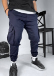 Джоггери карго чоловічі на манжетах сині MFStore Изображение Джоггери карго чоловічі на манжетах сині MFStore