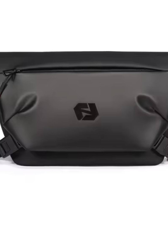 Стильна сумка через плече чорна матова MFStore Изображение Стильна сумка через плече чорна матова MFStore