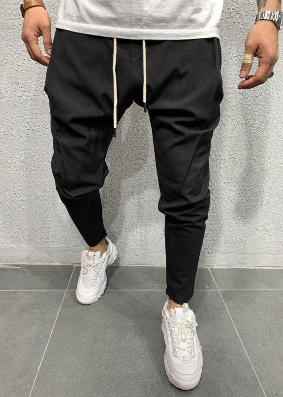 Брюки зауженные с белым шнурком Mfstore Изображение Брюки зауженные с белым шнурком Mfstore