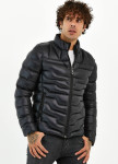 Изображение Куртка мужская рифленая черно-синяя MFStore