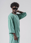 Футболка кімоно вільного крою ментол MFStore Изображение Футболка кімоно вільного крою ментол MFStore