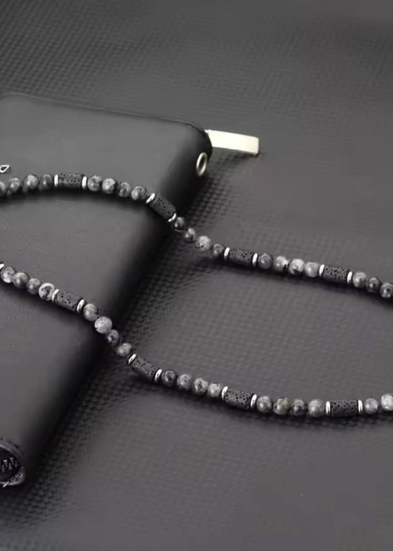 Стильний ланцюжок на шию декорований камінням MFStore Изображение Стильний ланцюжок на шию декорований камінням MFStore