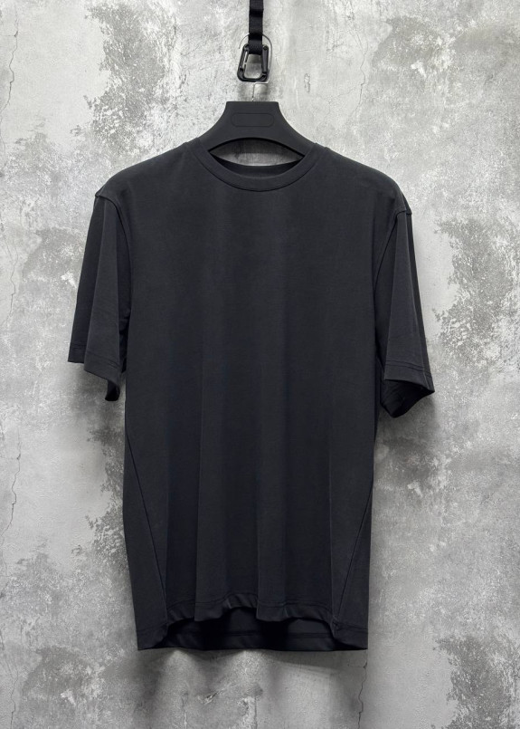 Базова футболка з приємної бавовняної тканини чорна MFStore Изображение Базова футболка з приємної бавовняної тканини чорна MFStore