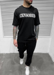 Футболка оверсайз censored черная MFStore Изображение Футболка оверсайз censored черная MFStore