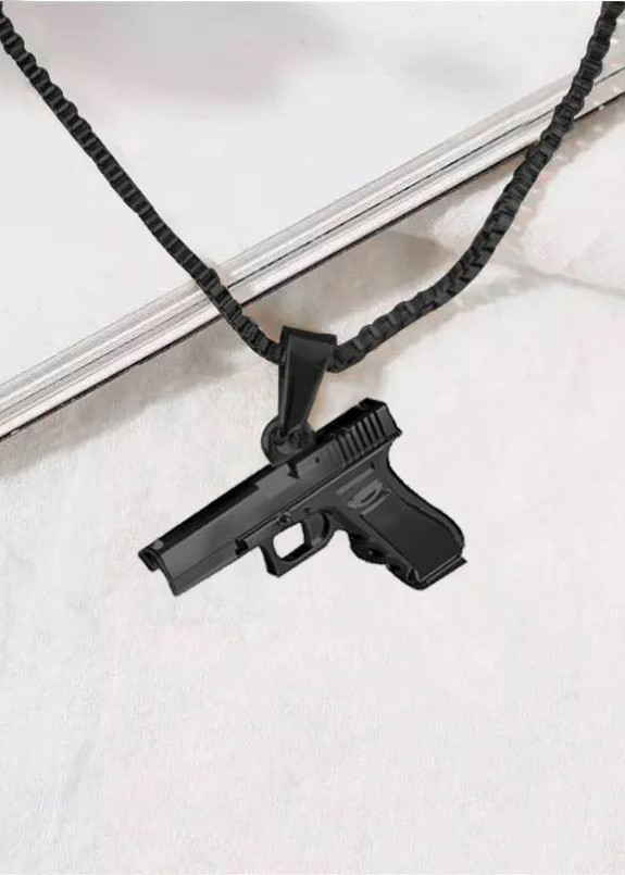 Ланцюжок чоловічий на шию чорний MFStore Изображение Ланцюжок чоловічий на шию чорний MFStore