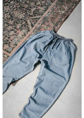 Изображение Стильні чоловічі брюки-галіфе блакитні MFStore