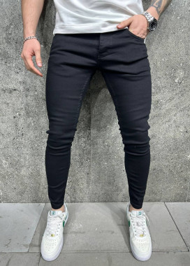 Джинси чоловічі вузькі до низу чорні MFStore Изображение Джинси чоловічі вузькі до низу чорні MFStore