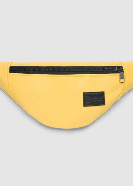 Желтая бананка с одним карманом Изображение Желтая бананка с одним карманом