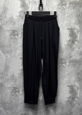 Спортивні штани вільного крою легенькі чорні MFStore Изображение Спортивні штани вільного крою легенькі чорні MFStore