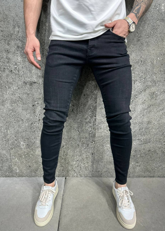 Джинси вузькі до низу чорні MFStore Изображение Джинси вузькі до низу чорні MFStore