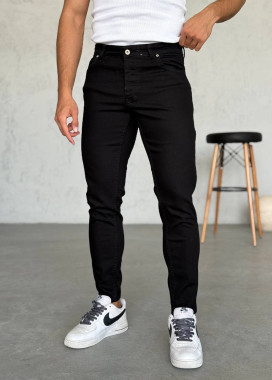 Джинси звужені до низу чорні MFStore Изображение Джинси звужені до низу чорні MFStore