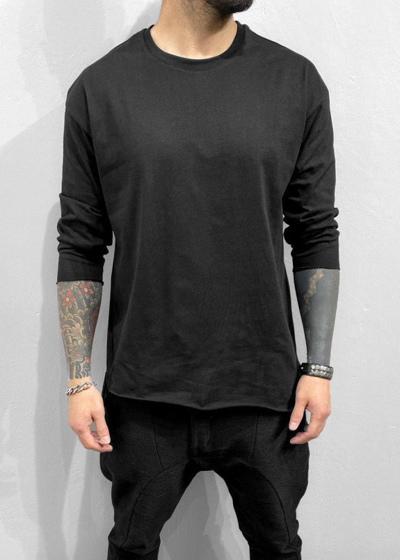 Ассиметричный лонг с необработанным краем MFStore Изображение Ассиметричный лонг с необработанным краем MFStore