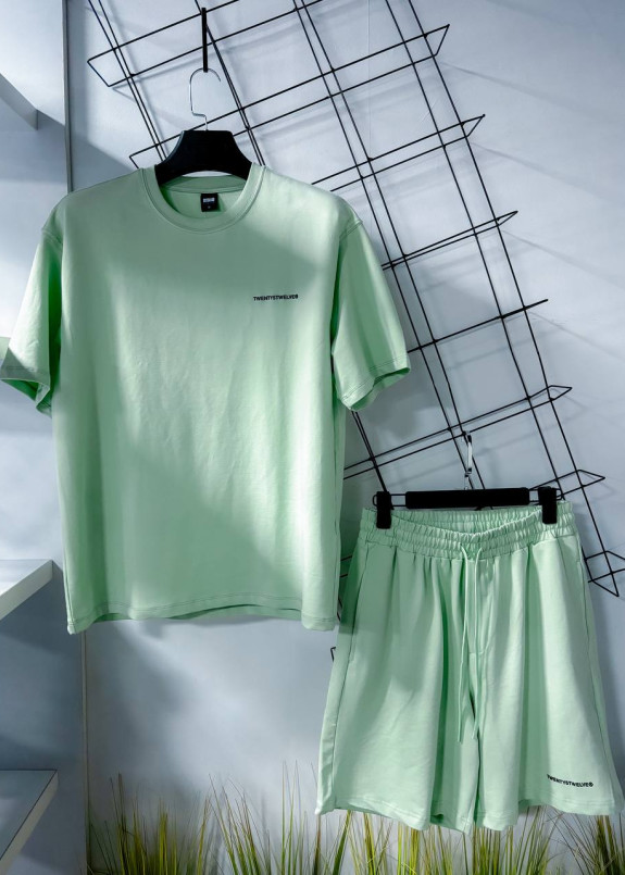 Костюм оверсайз літній ментол MFStore Изображение Костюм оверсайз літній ментол MFStore