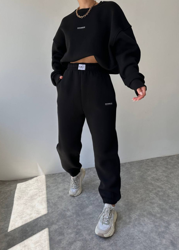 Костюм з світшота та штанів чорний MFStore Изображение Костюм з світшота та штанів чорний MFStore