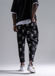 Штани вільного крою з черепами чорні MFStore Изображение Штани вільного крою з черепами чорні MFStore