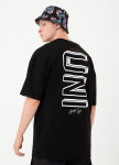 Футболка оверсайз черная UNI MFStore Изображение Футболка оверсайз черная UNI MFStore