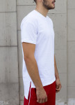 Изображение Футболка мужская белая удлиненная Хитман Tur streetwear