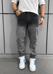 Чоловічі джинси прямі градієнтні сірі MFStore Изображение Чоловічі джинси прямі градієнтні сірі MFStore