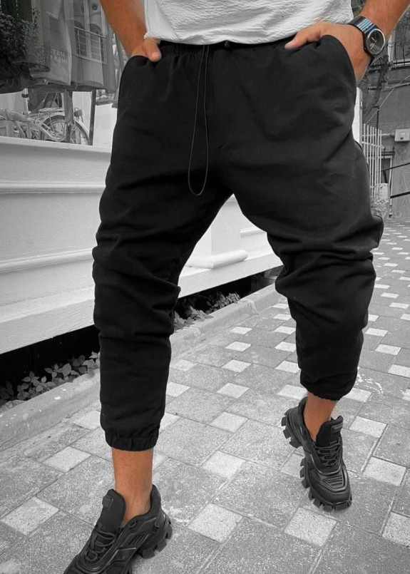 Брюки спортивные с лого на голени MFStore Изображение Брюки спортивные с лого на голени MFStore