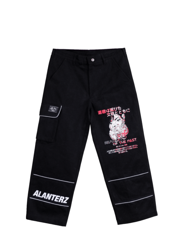 Джинсы Remnants Of The Past Reflective Black Jeans Изображение Джинсы Remnants Of The Past Reflective Black Jeans