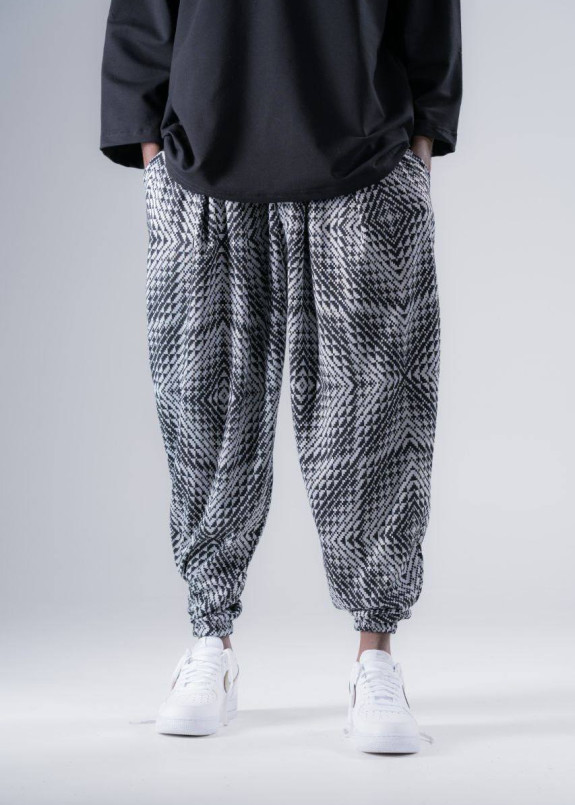 Штани вільного крою градієнтного кольору MFStore Изображение Штани вільного крою градієнтного кольору MFStore