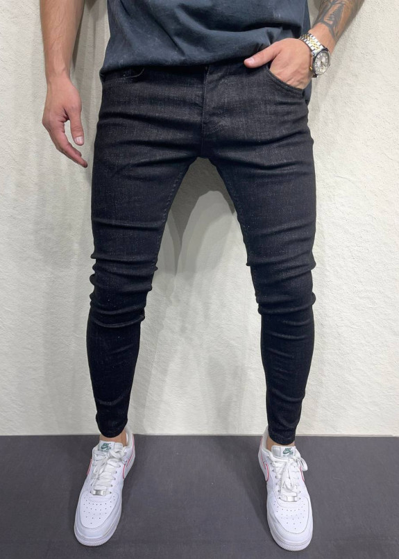 Джинси вузькі чорні MFStore Изображение Джинси вузькі чорні MFStore