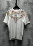 Футболка вільного крою з вишивкою і орнаментом біла MFStore Изображение Футболка вільного крою з вишивкою і орнаментом біла MFStore