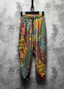 Штани вільного крою різнокольорові MFStore Изображение Штани вільного крою різнокольорові MFStore