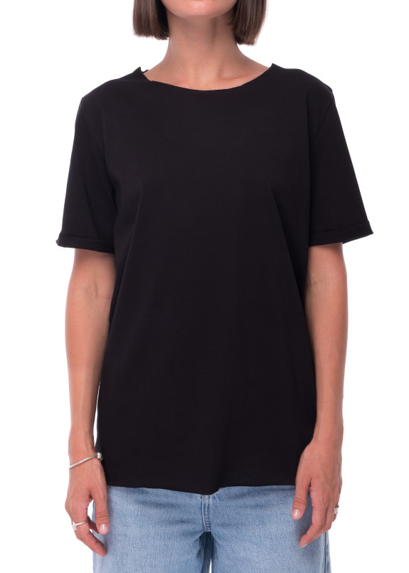 Базовая черная футболка DARCY Lut Изображение Базовая черная футболка DARCY Lut