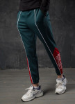 Спортивные штаны мужские темно-зеленые Крид Tur streetwear Изображение Спортивные штаны мужские темно-зеленые Крид Tur streetwear
