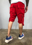 Шорты-карго красные Mfstore Изображение Шорты-карго красные Mfstore