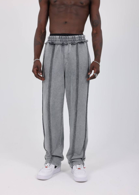 Штани дизайнерські прямі сірі MFStore Изображение Штани дизайнерські прямі сірі MFStore