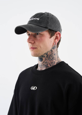 Кепка базова виварена темно-сіра з вишивкою MFStore Изображение Кепка базова виварена темно-сіра з вишивкою MFStore