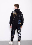 Костюм спортивный оверсайз с текстом и принтами MFStore Изображение Костюм спортивный оверсайз с текстом и принтами MFStore