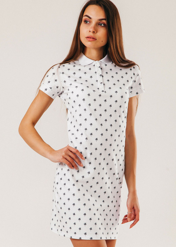 Платье с пальмами Street style Изображение Платье с пальмами Street style