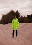 Свитер женский OVERSIZE NEON - лимонный Изображение Свитер женский OVERSIZE NEON - лимонный