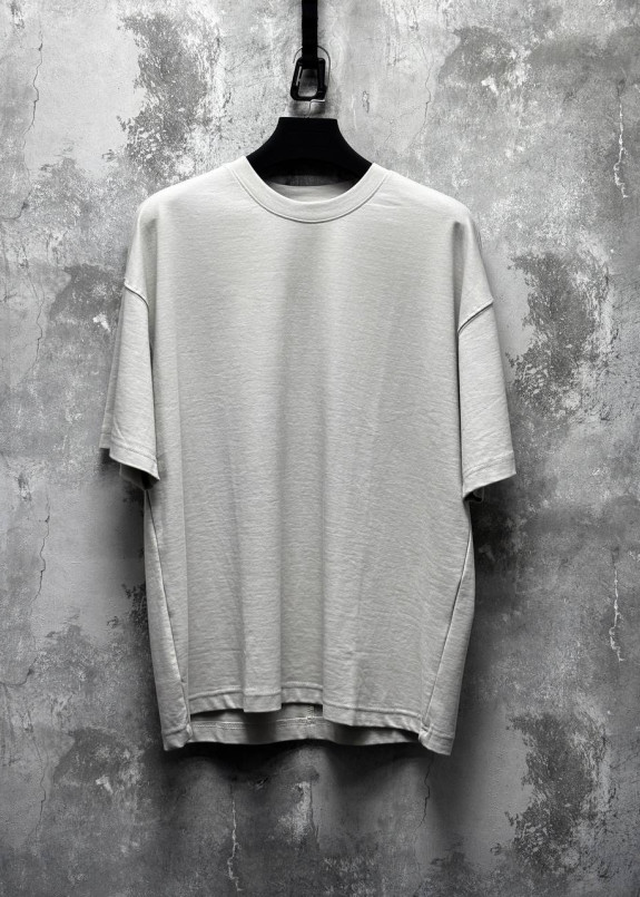 Футболка базова оверсайз сіра світла MFStore Изображение Футболка базова оверсайз сіра світла MFStore