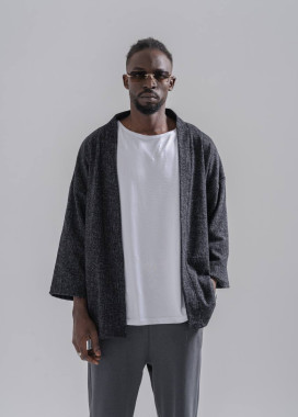 Кімоно вільного крою сіре MFStore Изображение Кімоно вільного крою сіре MFStore