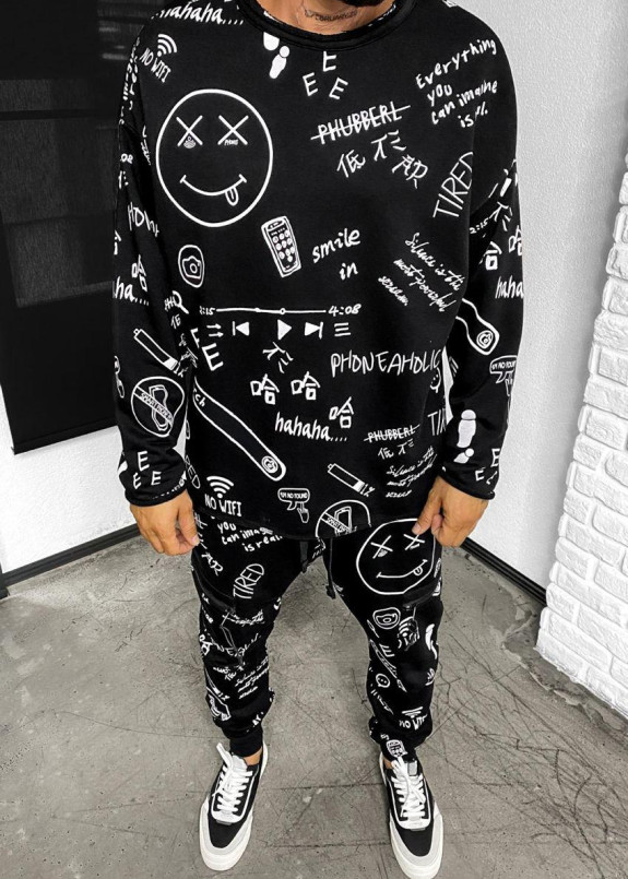 Костюм Smile черный MFStore Изображение Костюм Smile черный MFStore