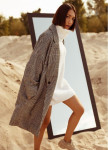 Свитер женский OVERSIZE - белый Изображение Свитер женский OVERSIZE - белый