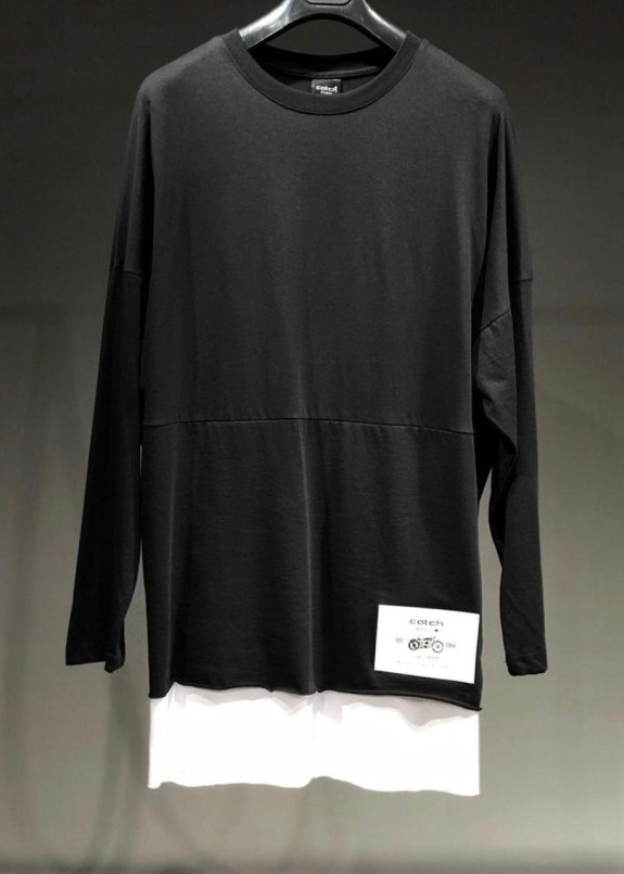 Лонгслив с вставкой снизу MFStore Изображение Лонгслив с вставкой снизу MFStore