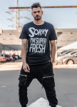 Футболка черная sorry I'm super fresh Mfstore Изображение Футболка черная sorry I'm super fresh Mfstore