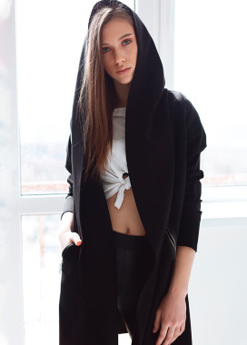 Кардиган-трансформер чорний Изображение Кардиган-трансформер чорний